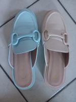Damen Mules Hellblau – Marke: Luna Marie – Größe: 39
