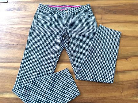 Alberto Golf Damenhose, Hahnentrittmuster, Grösse 34 NWT