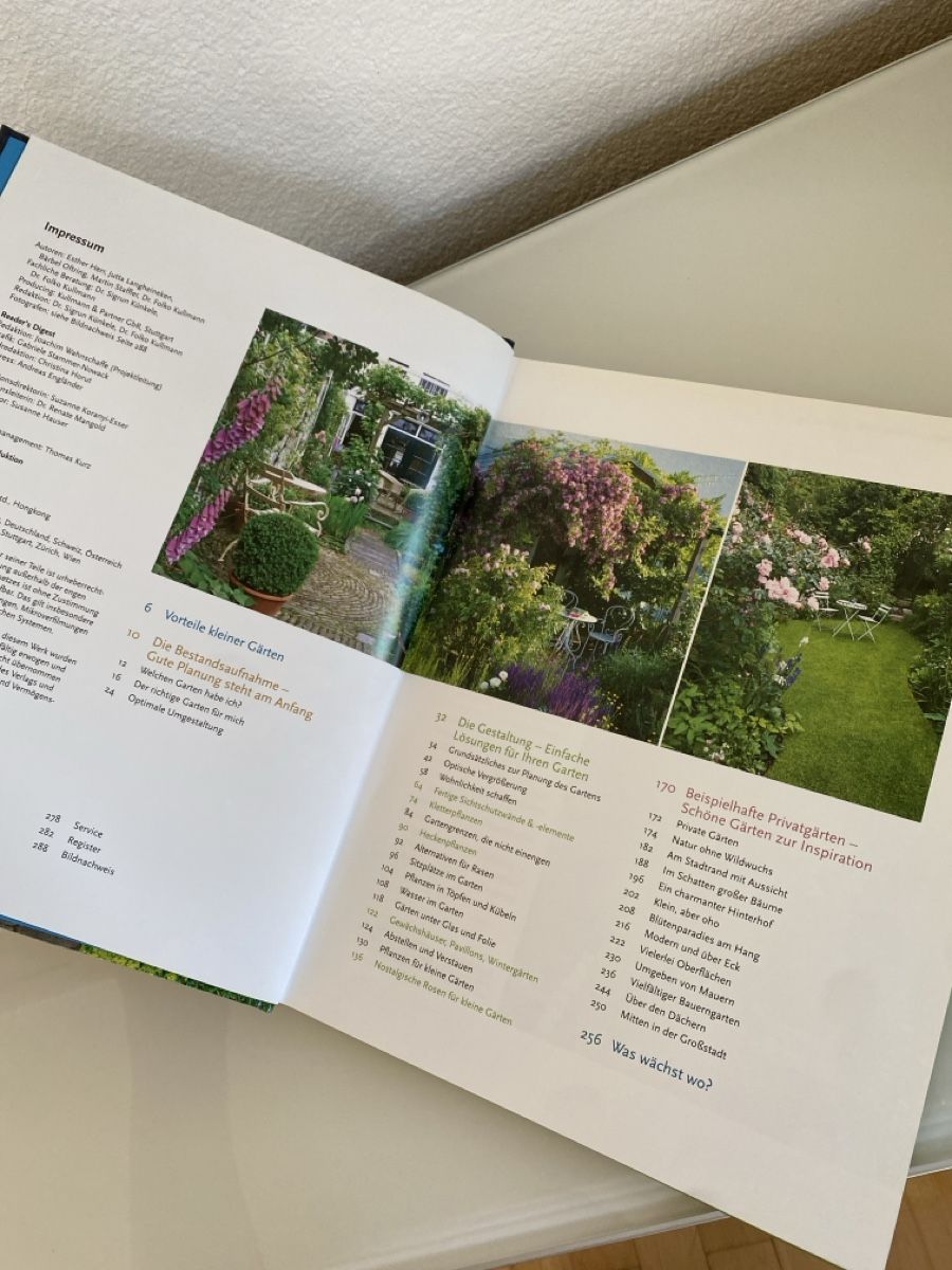 Libri: Gartenbuch "Ihr Garten - klein, aber grossartig" – Usato da Villmergen venduto da Fabiola22 2
