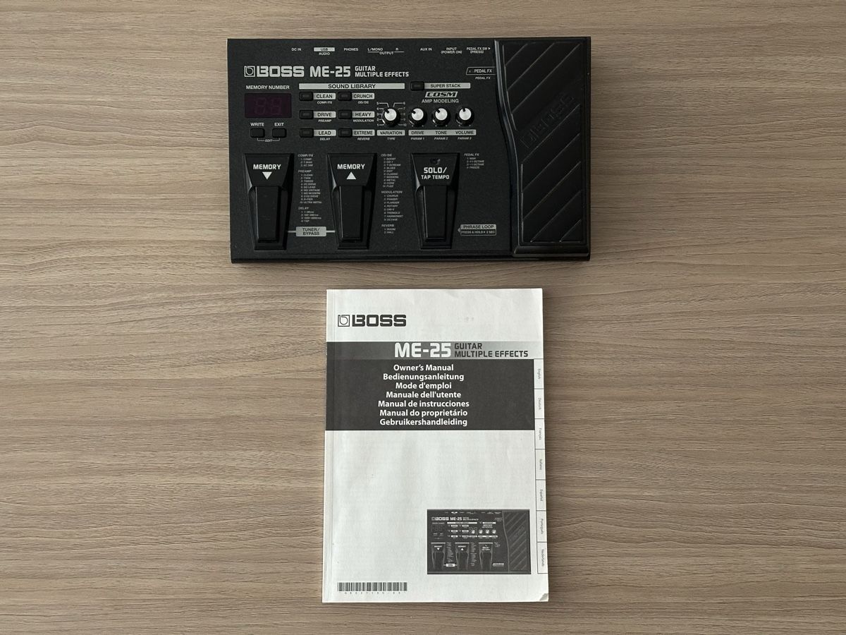 Boss Musikinstrumente: BOSS ME-25 – Gebraucht aus Winterthur von Jeremie_B 2