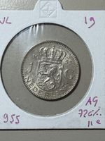 Pays-Bas - 1 gulden - 1955 - AG 