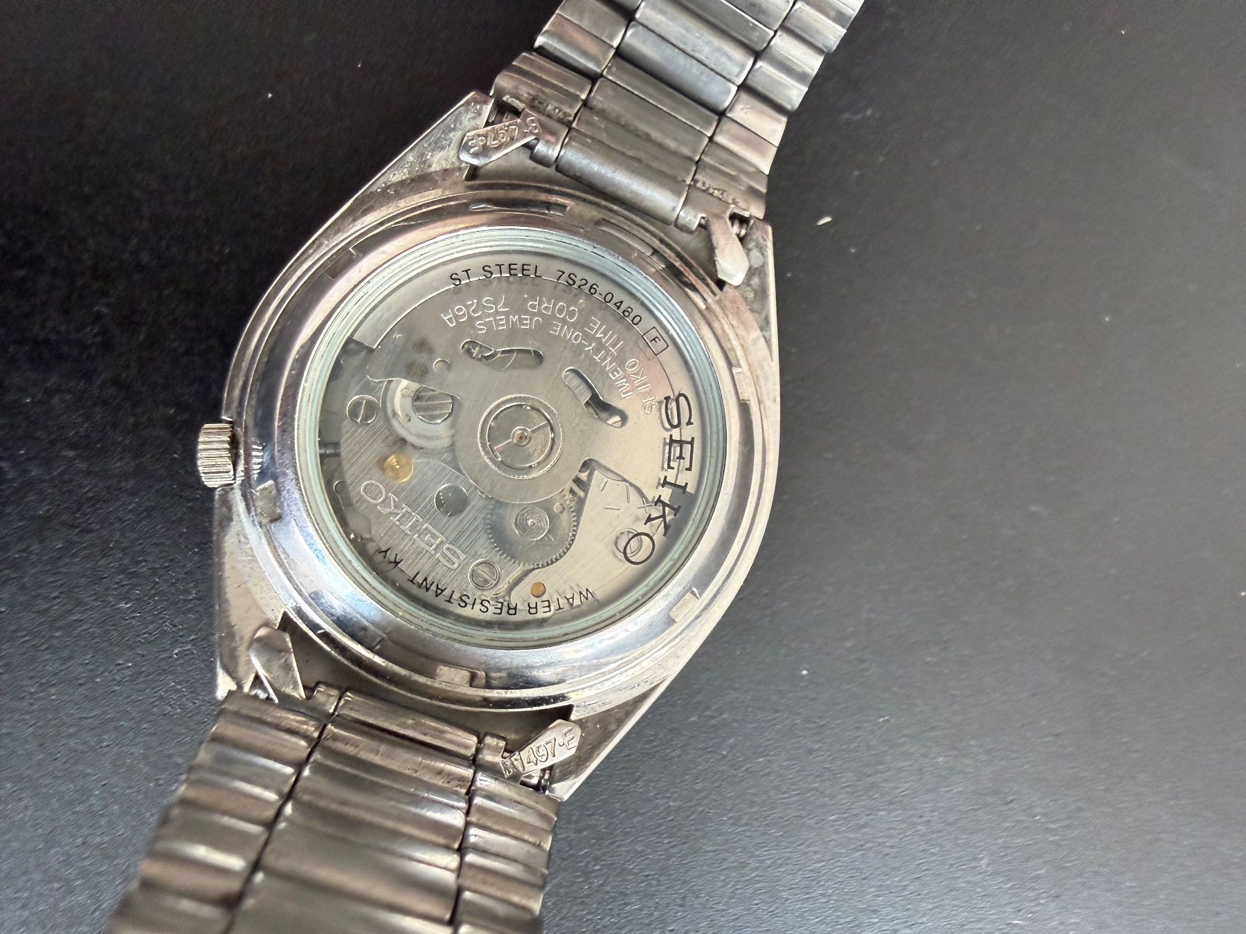 Seiko Uhren: Seiko 5 Automatic Herren Uhr 7S26-0460 gebraucht – Gebraucht aus Wil SG von F-Z-72 2