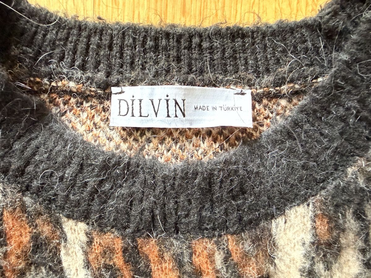 Maglioni & Felpe: DILVIN, Pullover, Gr.M-L, braun/schwarz/beige – Nuovo (secondo la descrizione) da Basel venduto da sel_g 3
