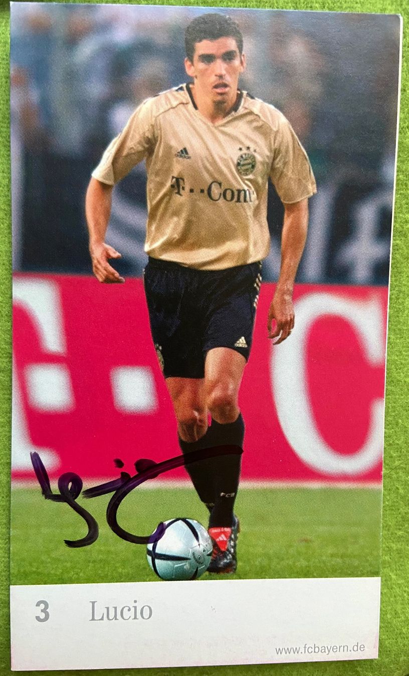 Autographes: Lucio Autogramm – D'occasion à Suhr par tim_wd9t