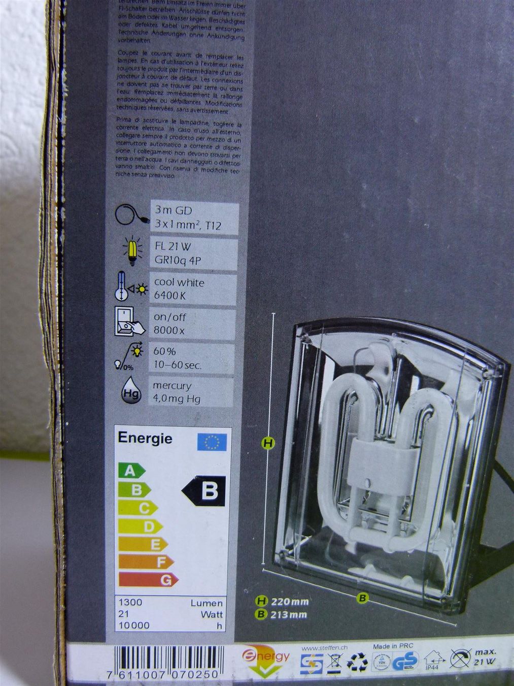 Lampade: Steffen Eco Strahler, 21W – Nuovo e nell'imballaggio originale da Uerkheim venduto da Justi.y 4