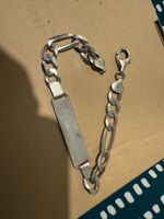 Bracelet Gourmette Argent Massif - Made in Italy Qualité!