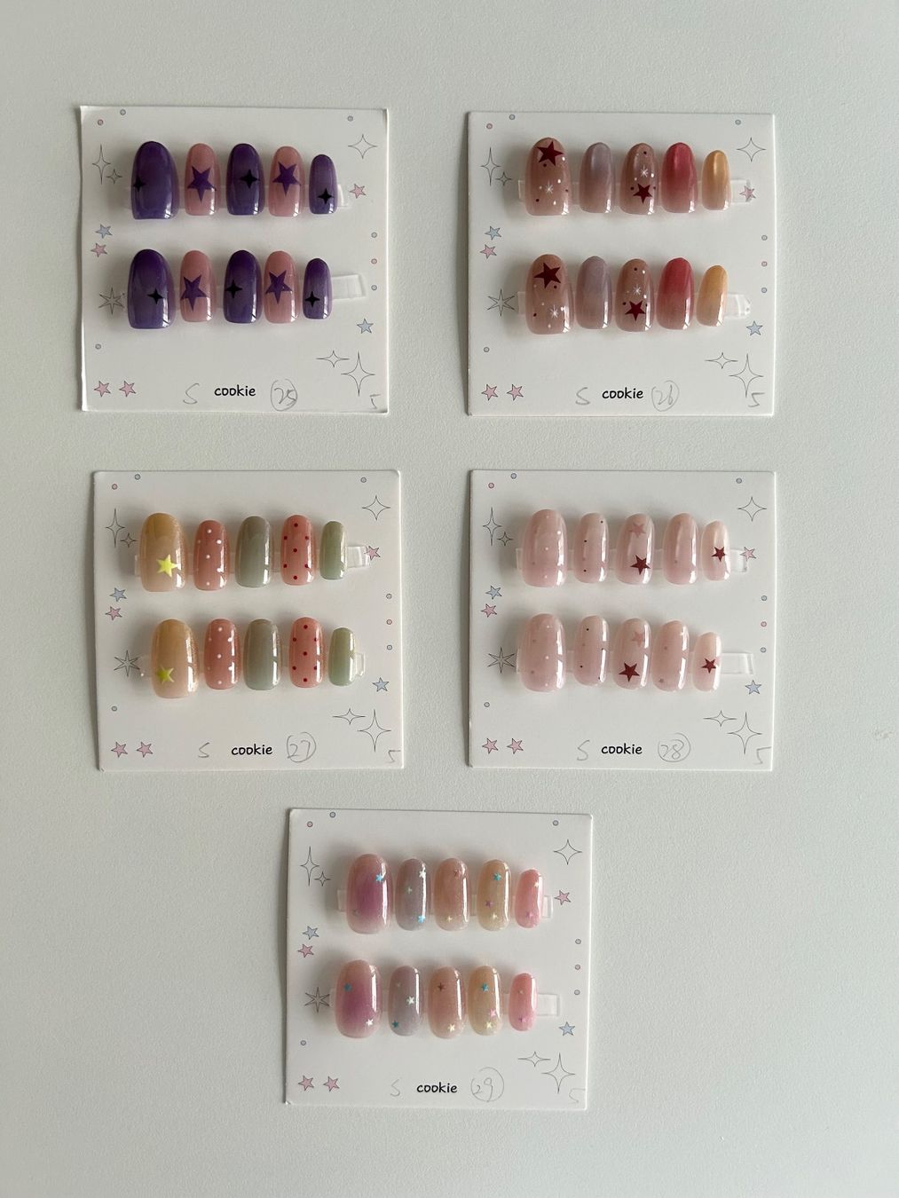 Unghie finte: Press-on nail  - New - size S – Nuovo (secondo la descrizione) da Basel venduto da lau_982w 5