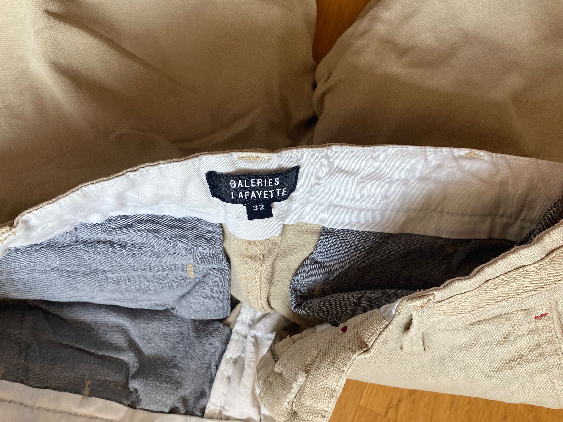 Hosen: Beigefarbene Herren-Chino, Größe 32 – Gebraucht aus Basel von pot_sv8k 2