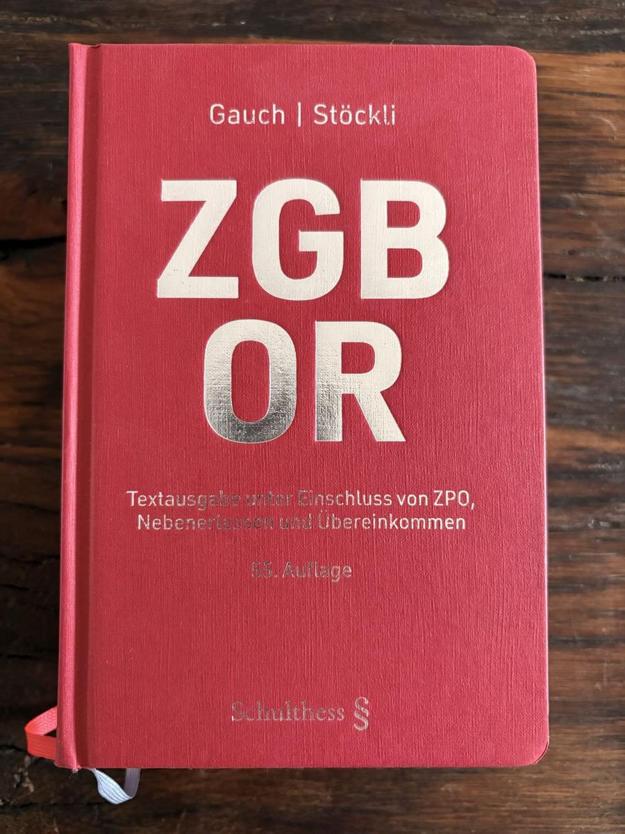 Libri: ZGB OR 55. Auflage – Nuovo (secondo la descrizione) da Zürich venduto da Gan_rnc8