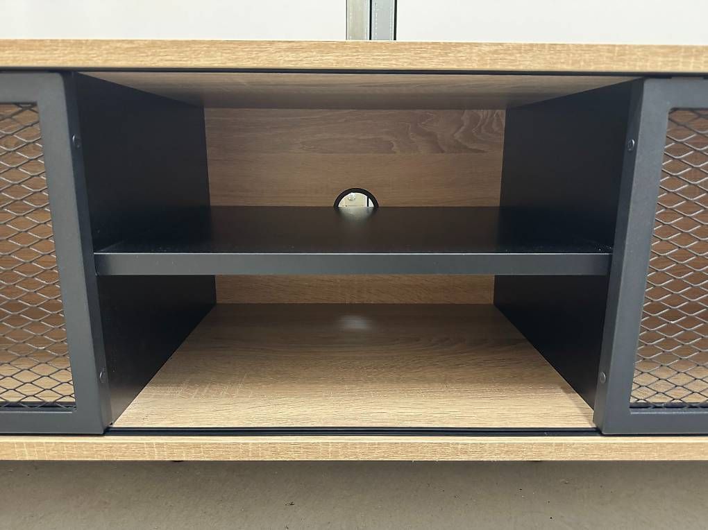 Mobili TV: TV-Möbel Holzdekor/Metall, 130 cm breit – Usato da Zollikon venduto da dpa_tg7x 2