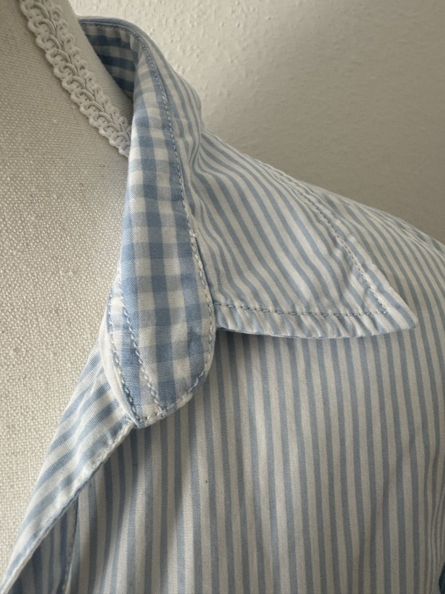 Blusen: Tommy Hilfiger Bluse, Gr. 12 (40) hellblau gestreift – Neu (gemäss Beschreibung) aus Zürich von cli_fv8x 1