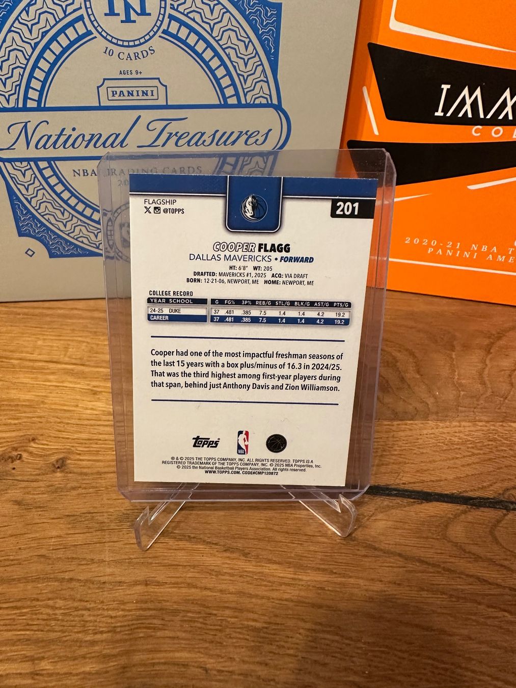 Nba Carte collezionabili: Carte Topps Cooper Flagg – Usato da Vullierens venduto da Gaara04 1