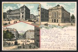 Litho Geneve, Strassenpartien mit Victor