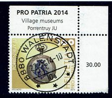 Pro Patria B327 Vollstempel Walenstadt SG