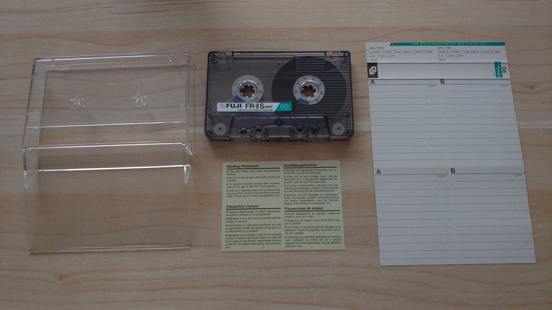 Cassettes audio: FUJi FR-II Super C90 – D'occasion à Pfäffikon SZ par Wild0 6