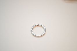 5 Rund Karabiner Aluminium 50 x 5,5mm