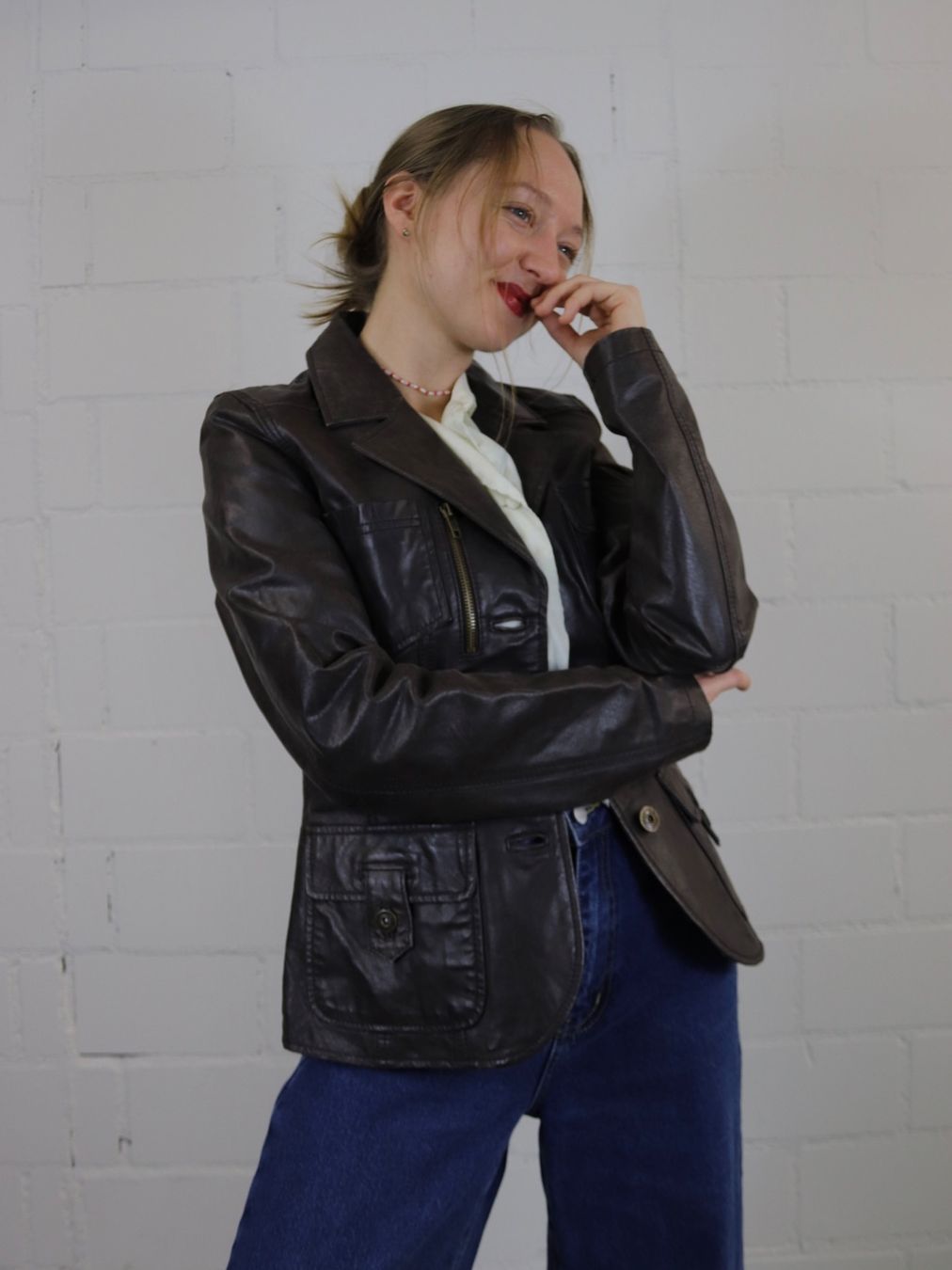 Giacche: Vintage Lederjacke | S – Usato da Widnau venduto da flottifetze 1