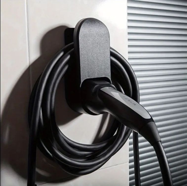 PZOZ Wiederverwendbare Kabelbinder (10 Stück) – Elastische Silikonschnur, Selbstverriegelnd, Schwarz, Für Kabel & Mehr