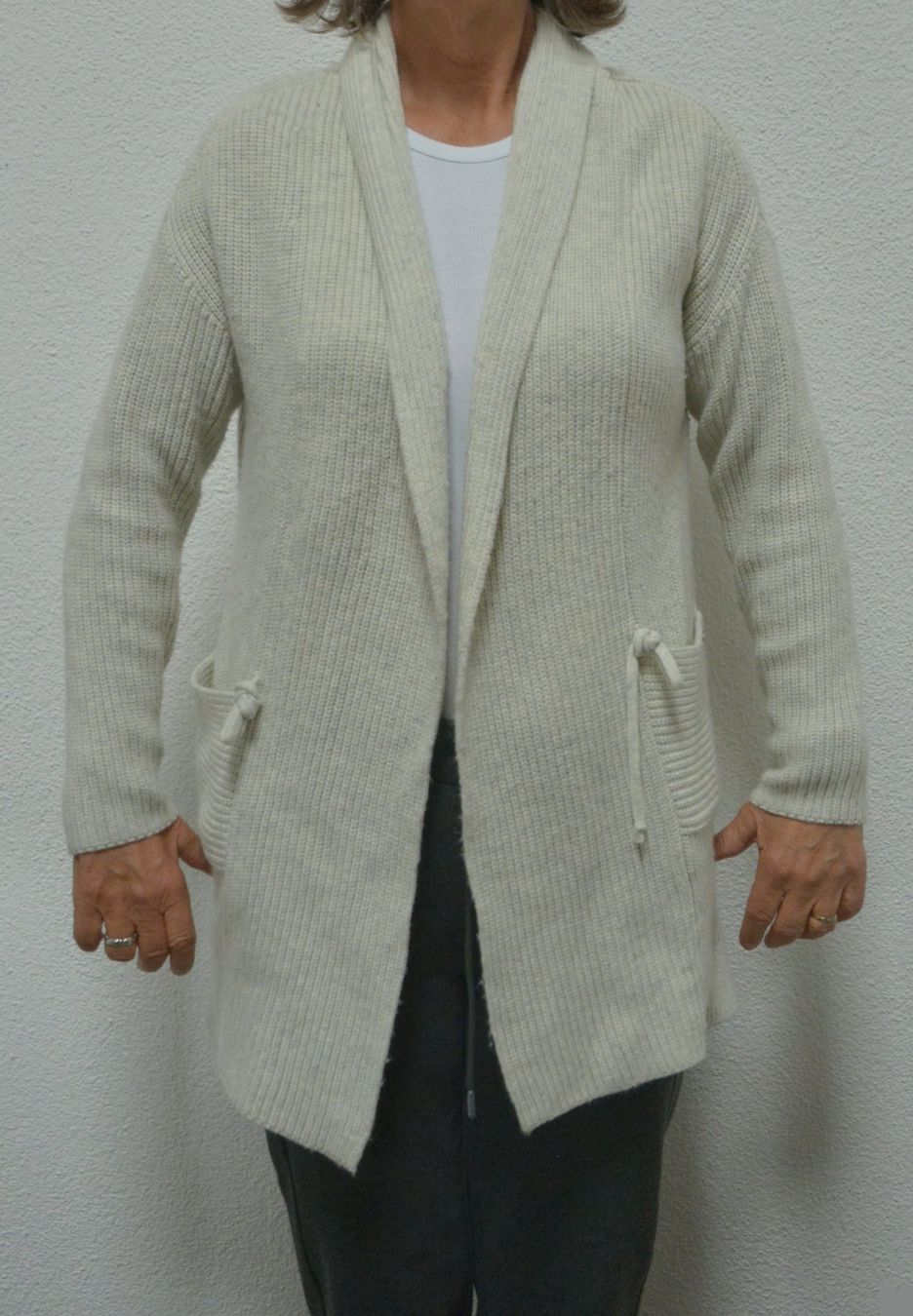 S.Oliver Giacche: Warme, hell melierte Langjacke, s.Oliver, wool blend, Gr. 36 – Usato da Niederhasli venduto da littledrop