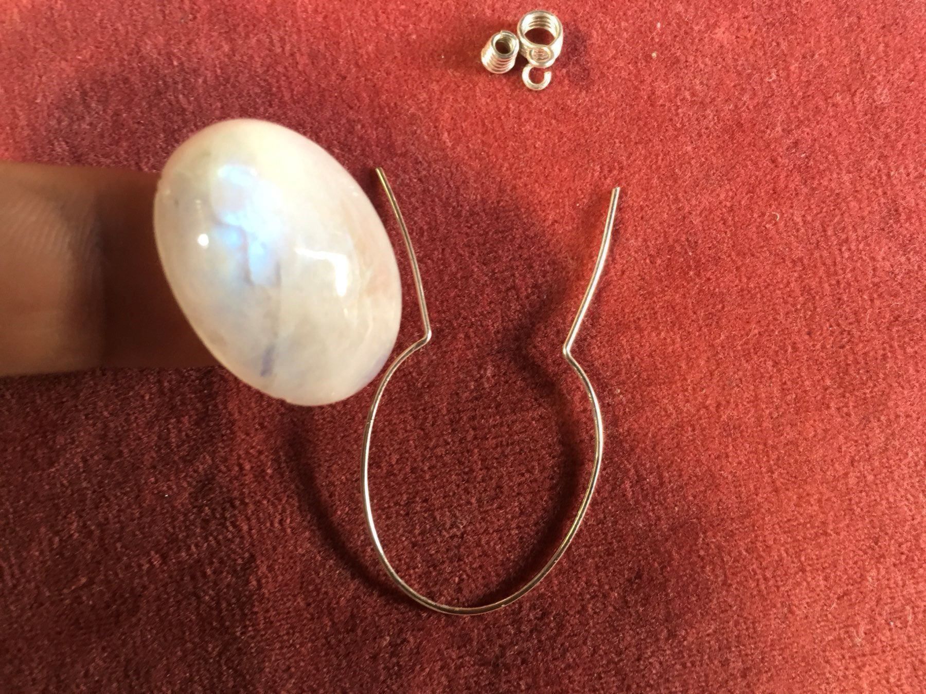 Anhänger: Mondstein aus Indien / Anhänger – Neu und originalverpackt aus Zürich von MEVAS-Schmuck 2