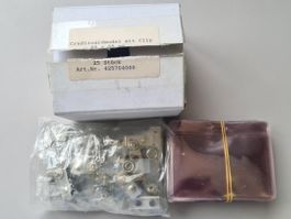 Namensschilder/Kreditkartenholder mit Clip 25 Stk Neuwertig