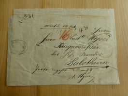 Briefstück von dem Kriegskommissariat Zürich