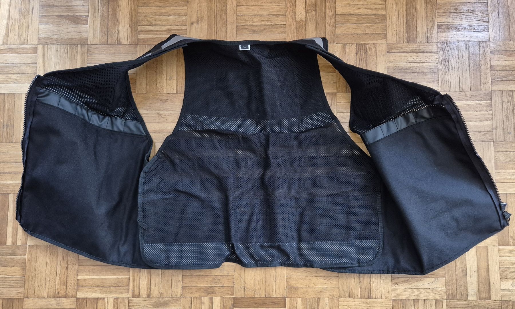 Uniformi: Security Einsatzweste Schwarz mit MOLLE & Reflexstreifen – Nuovo (secondo la descrizione) da Zürich venduto da Son_5sb6 2
