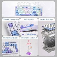 EPOMAKER Cypher 96 Wireless Gaming Keyboard mit 8000mAh Akku