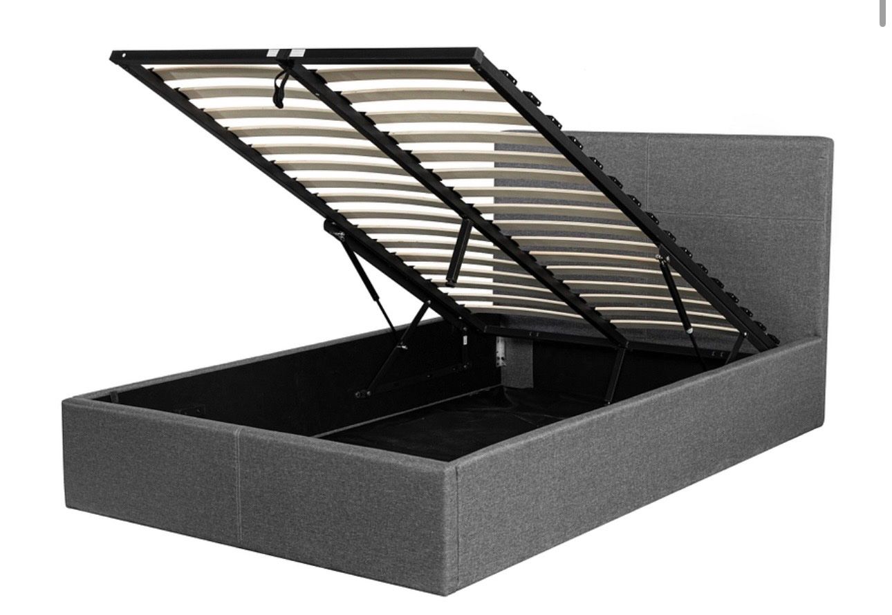 Conforama Betten: Lit coffre 120/200 – Gebraucht aus Misery von cmi_w25c