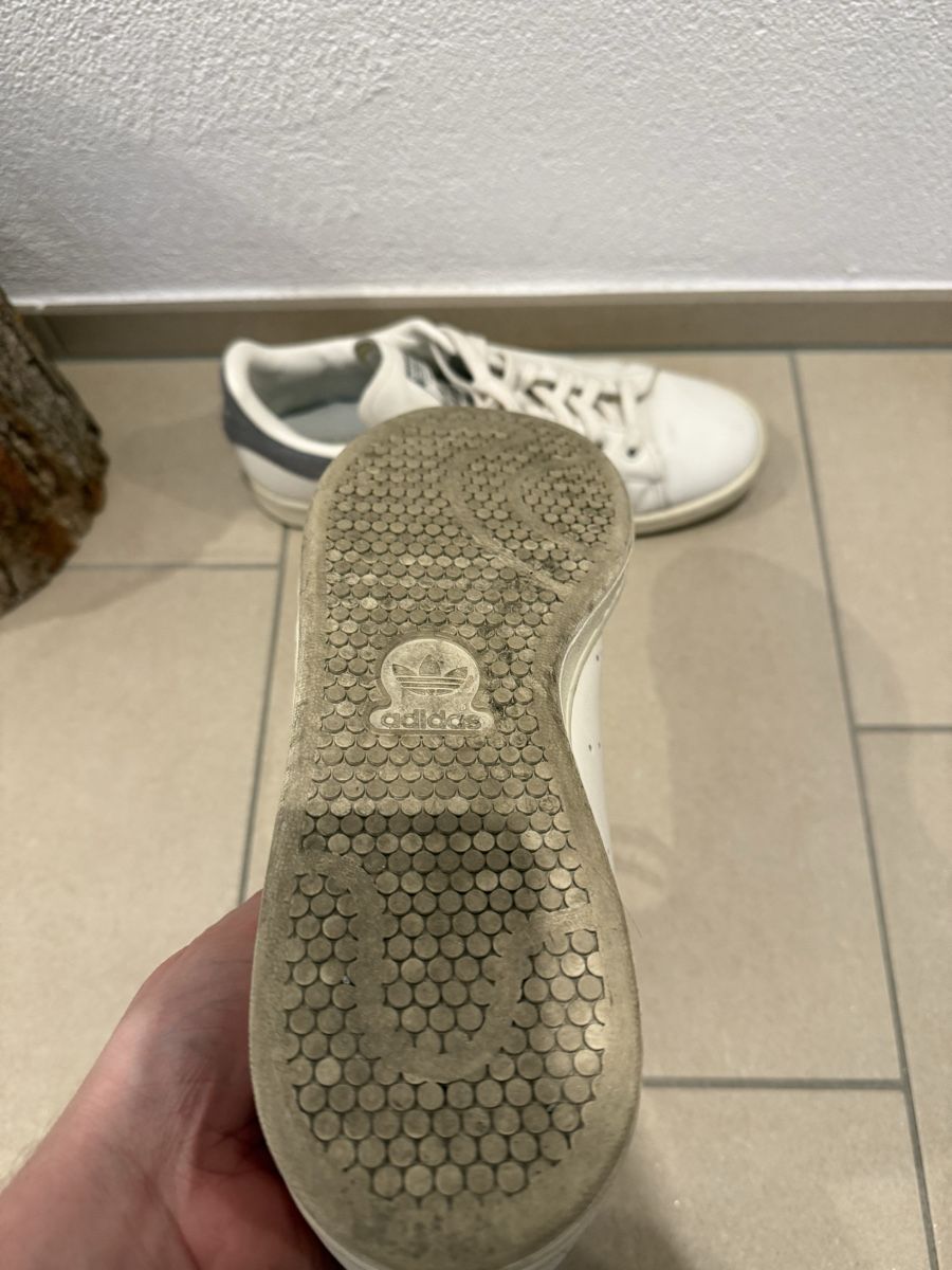 Adidas Scarpe da uomo: Adidas Stan Smith Grau / Silber Sneaker – Usato da Kaltbrunn venduto da IMRLU998 2