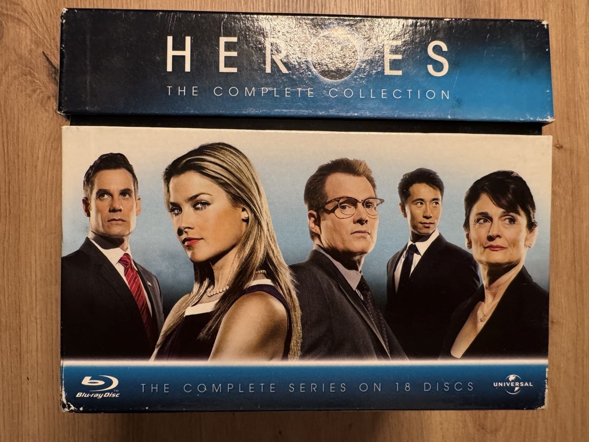 Alle DVDs: Heroes The Complete Collection Blu-ray 18 Discs Complete Ser – Gebraucht aus Biberist von etesummer 2
