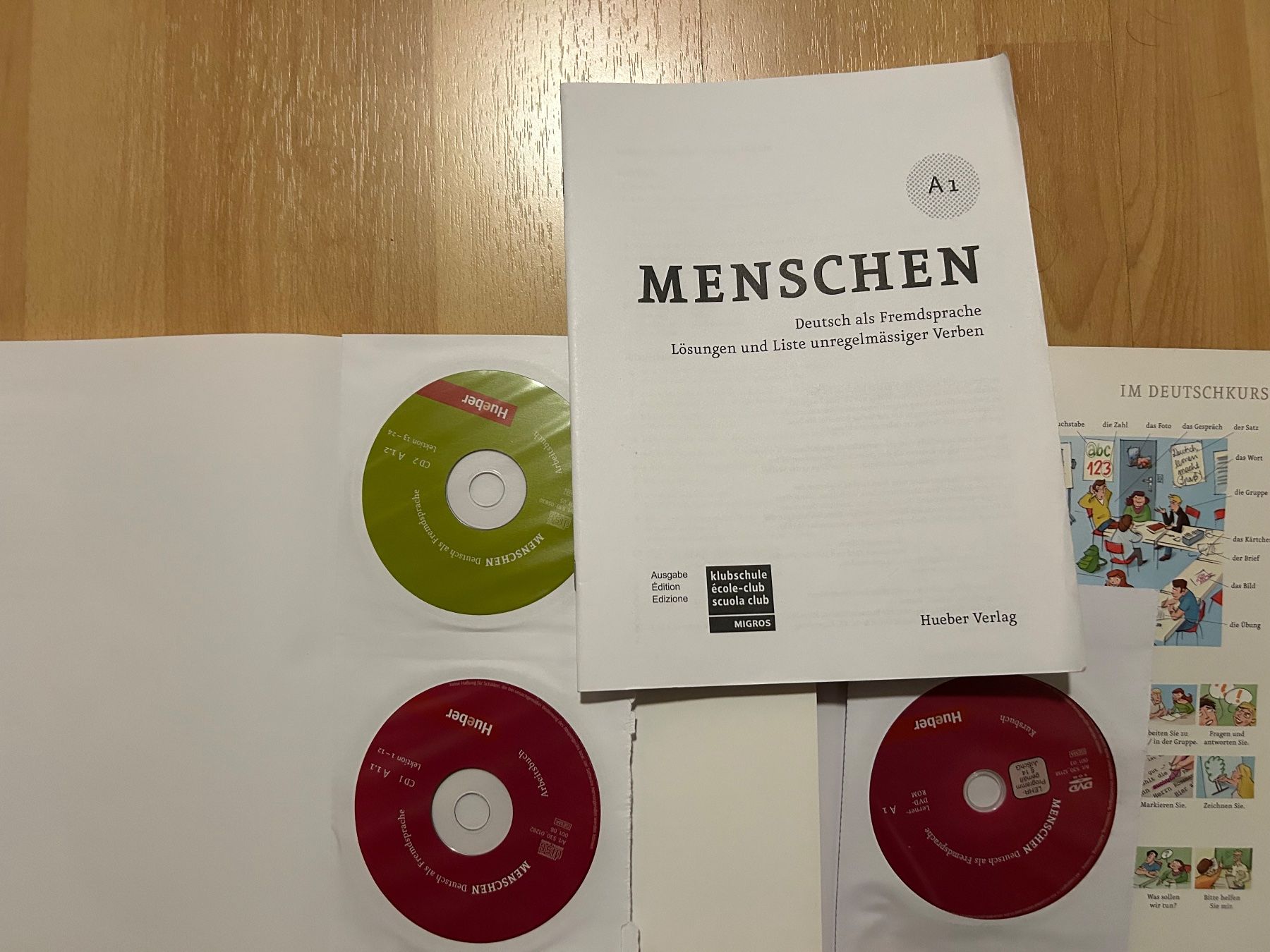 Libri: Menschen A1 Kursbuch und Arbeitsbuch – Usato da Zürich venduto da gabriel_128 1