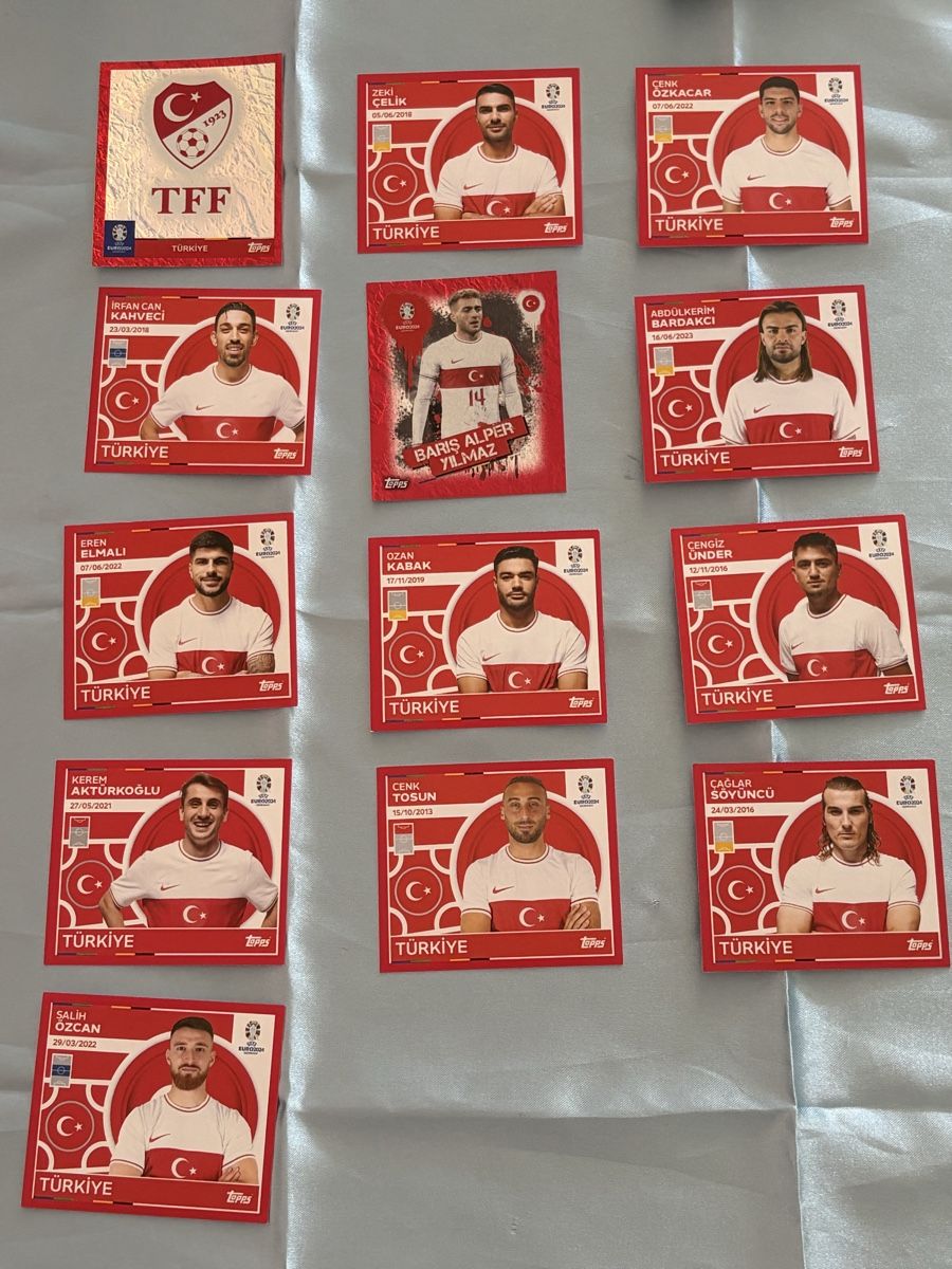 Topps Carte collezionabili: Türkei Topps EM 2024 – Nuovo (secondo la descrizione) da Luzern venduto da jas_bd2h