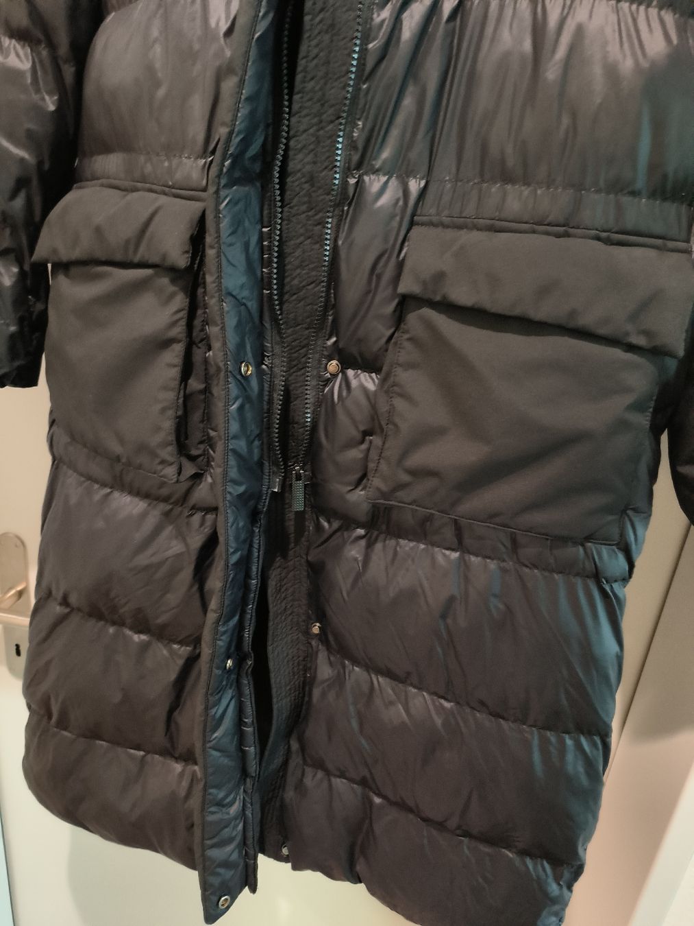 Fuchs Schmitt Cappotti: Langer Wintermantel schwarz, Grösse S – Nuovo (secondo la descrizione) da Arbon venduto da sch_q2pz 4