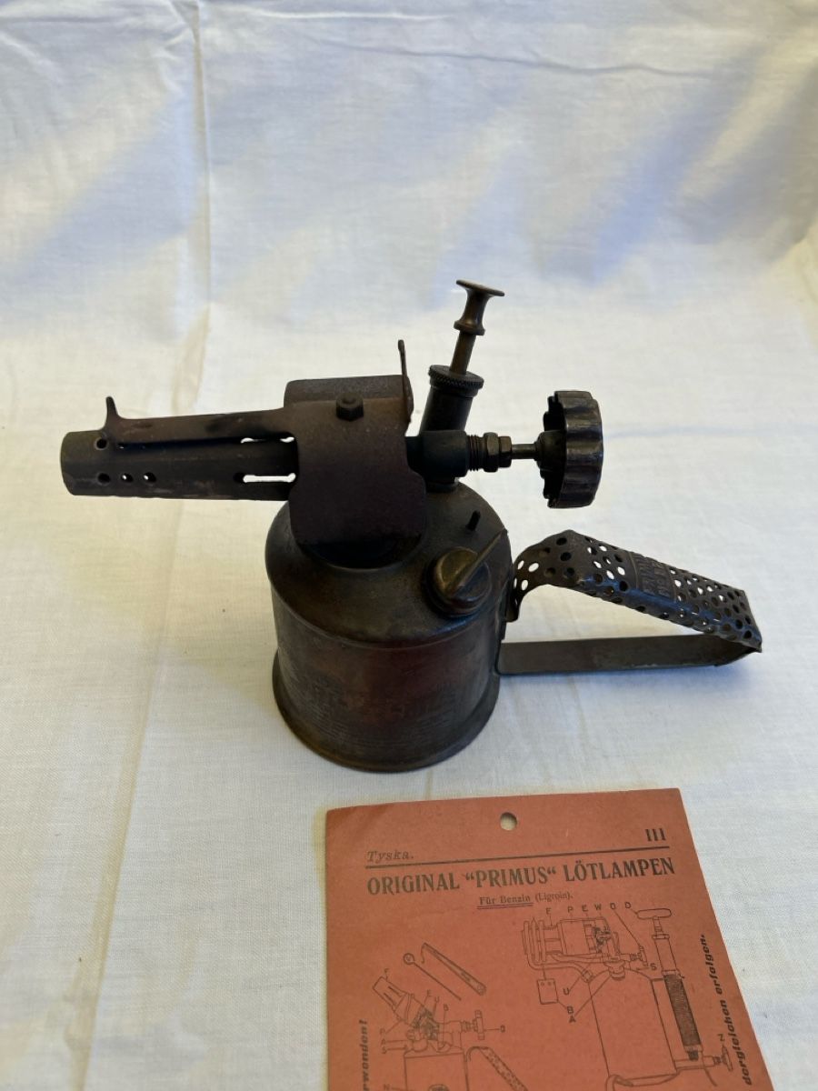 Tutti gli attrezzi: Originale Primus Lötlampe aus den 20ern – Usato da Basel venduto da Afinder 1