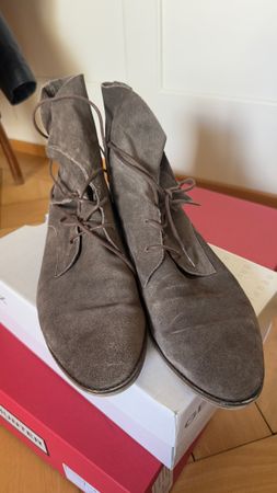 Gabor Wildleder Stiefeletten Gr. 42