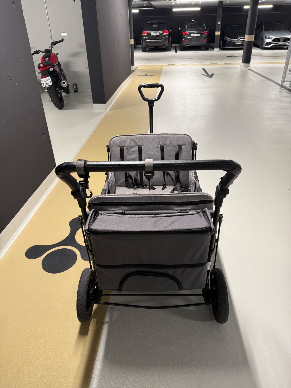 Carrozzine: FableKids Bollerwagen LEO X4Plus mit Dach – Usato da Dübendorf venduto da ach_9h9b 1