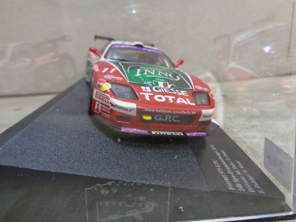 Ferrari 575 GTC N°11 Giesse Racing - Spa 2004 - Miniature Red Line 1/43 - Occasion