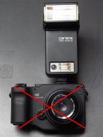 AKTION Blitz Sigma Canon Nikon Olympus Leica LZ40 Regula #q1