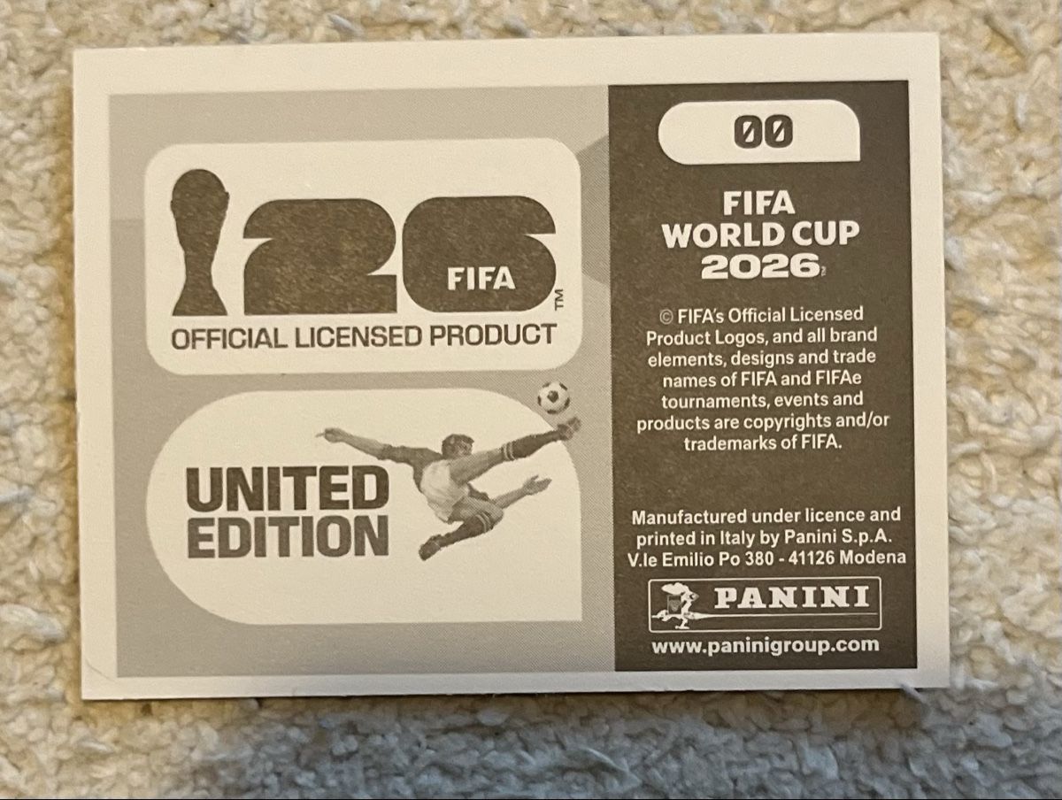 Panini Carte collezionabili: Panini Sticker Nummer 00/ WM 2026 – Nuovo (secondo la descrizione) da Uster venduto da Urshinterwald 1