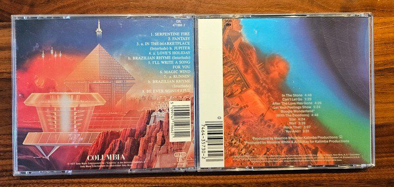 CD: 2 CDs R&B / Funk: Earth, Wind & Fire – Usato da Zürich venduto da phillyboy2007 1