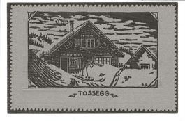 Tossegg - Appenzeller Land - Chalet - Holzschnitt - Herisau