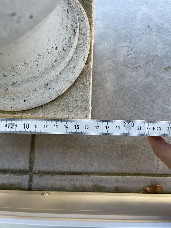 Edle Steinsäulen für Garten / Terrasse ab 1. Kaufen auf Ricardo