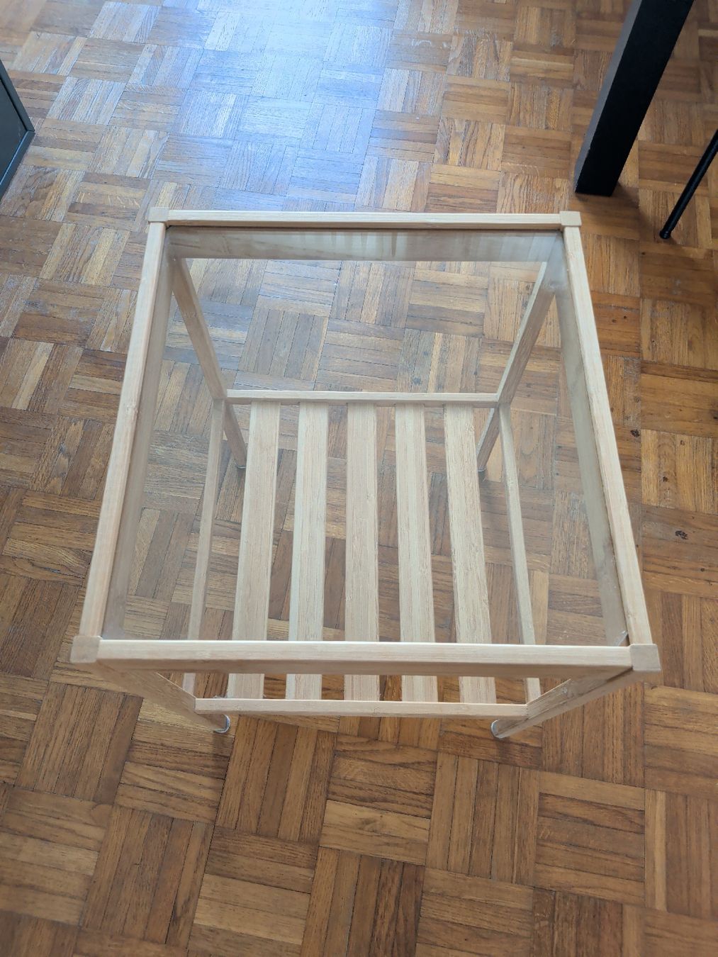 Comodini: Beistelltisch Holz mit Glasplatte – Usato da Zürich venduto da gaf13 2