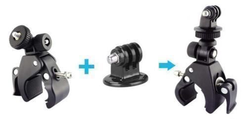 GoPro Velo Motorrad Rohr Lenke Halterung alles gopro series (Neu ...