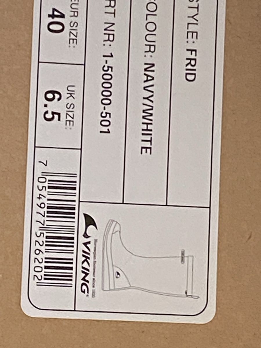 Scarpe da uomo: Regenstiefel Viking -fast neu Grösse 40 – Usato da Basel venduto da Barry27 3