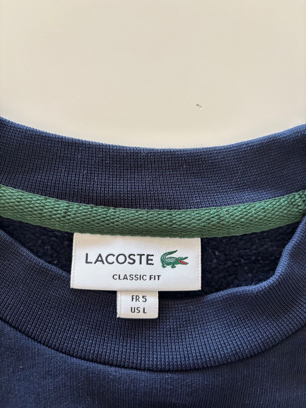 Lacoste Maglioni & Felpe: LACOSTE : Pull Classic fit bleu taille US L – Usato da Petit-Lancy venduto da vic_k6tl 5