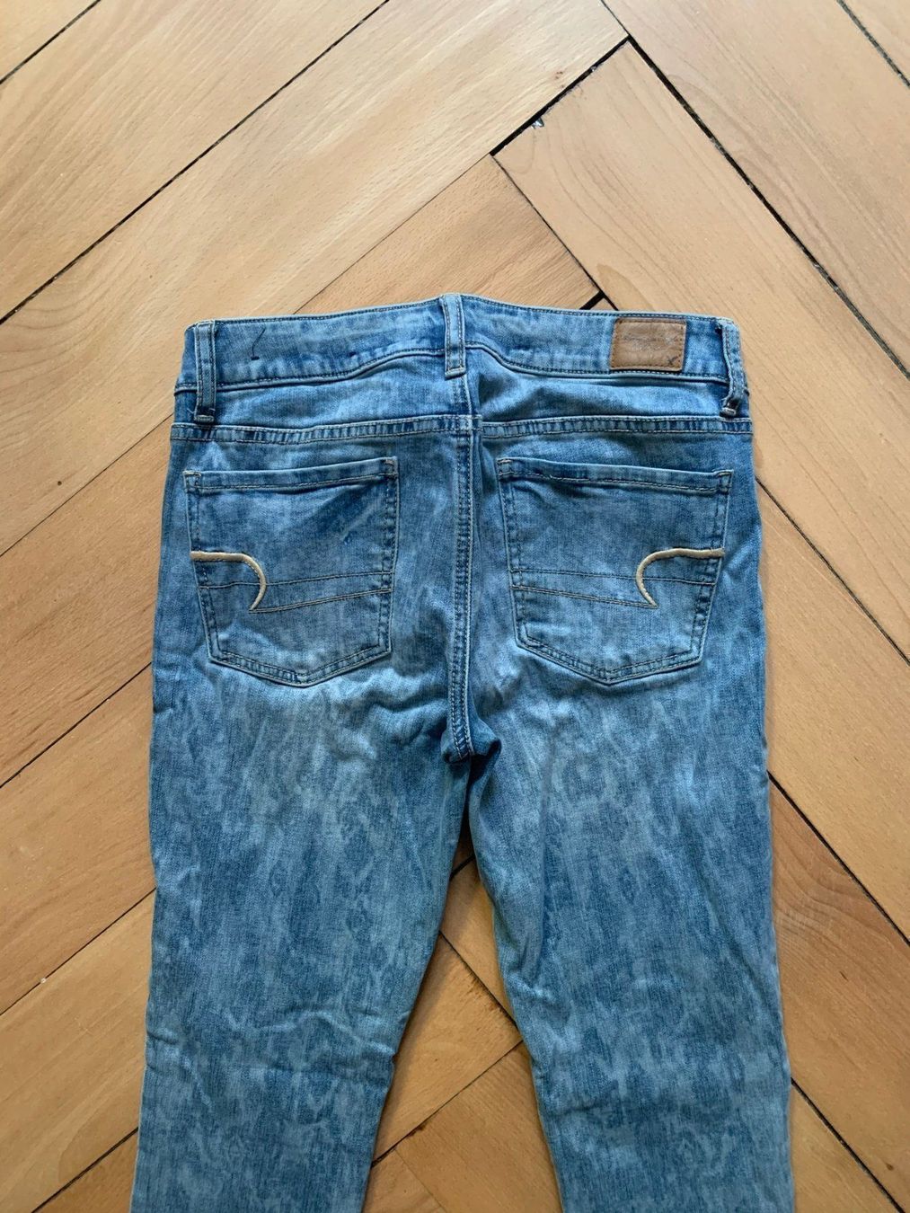 American Eagle Jeans: AMERICAN EAGLE - Jeggings Jeans blau S – Usato da Zürich venduto da Diazaio 2