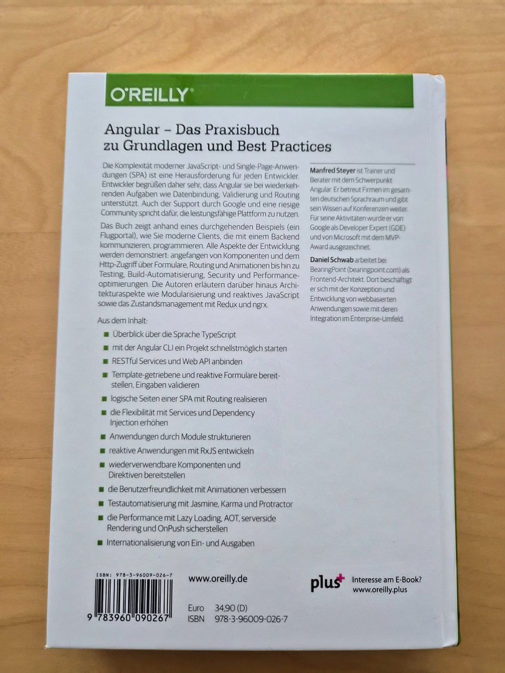 Libri: Angular: Das Praxisbuch zu Grundlagen und Best Practices – Usato da Alpnach Dorf venduto da findelmundo 1