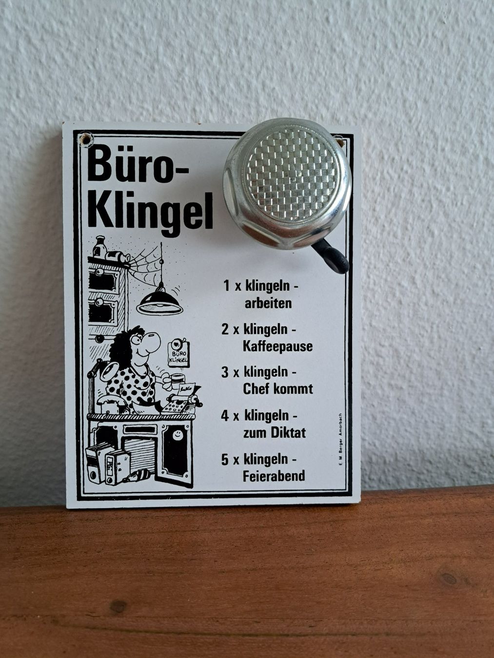 Campanacci mucche: Spassartikel Büroklingel – Usato da Männedorf venduto da ste_9lfs 1